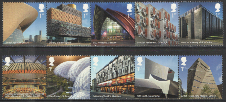 (image for) SG3973 / 82 2017 Landmark Buildings unmounted mint set of 10 - Click Image to Close